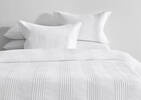 Sheena Cotton Waffle Duvet Set Queen Wht
