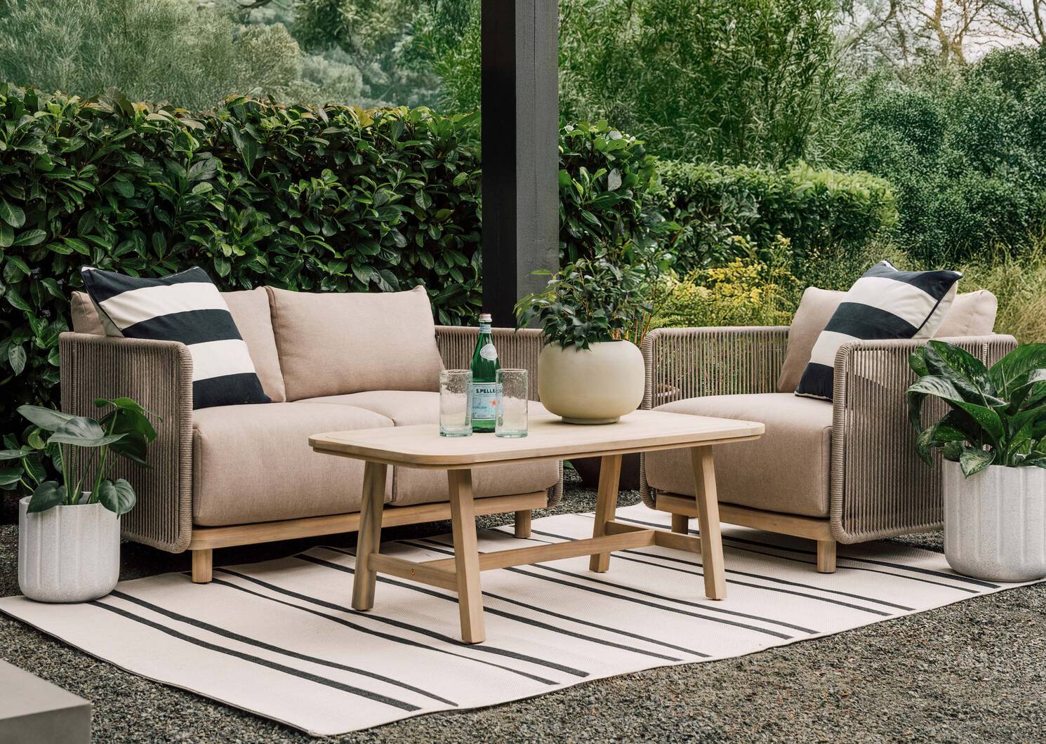 Belize Outdoor Coffee Table -Natural