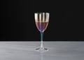 Verre à vin Phoebe iridescent