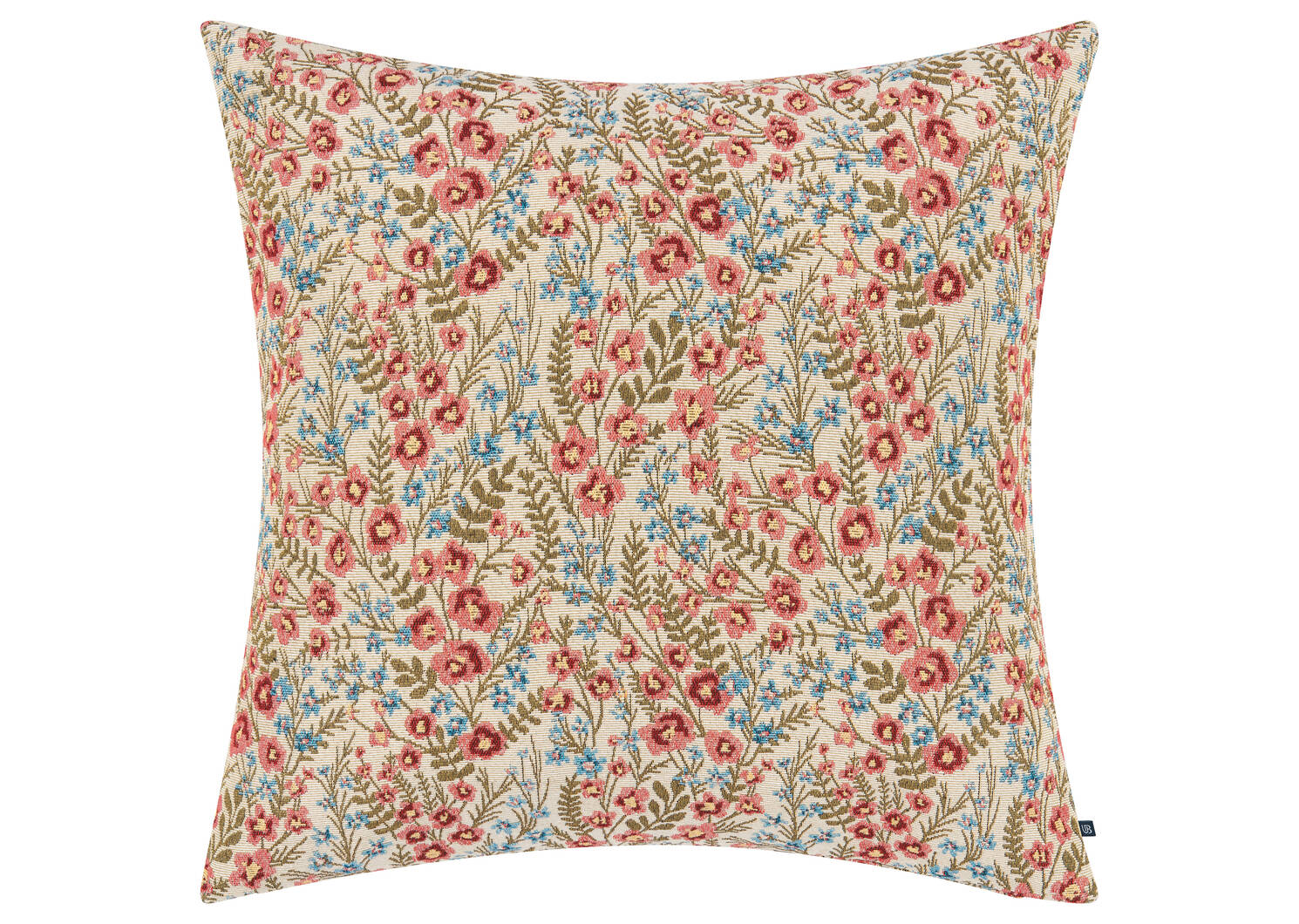 Coussin floral Therese 20x20 iv/multi