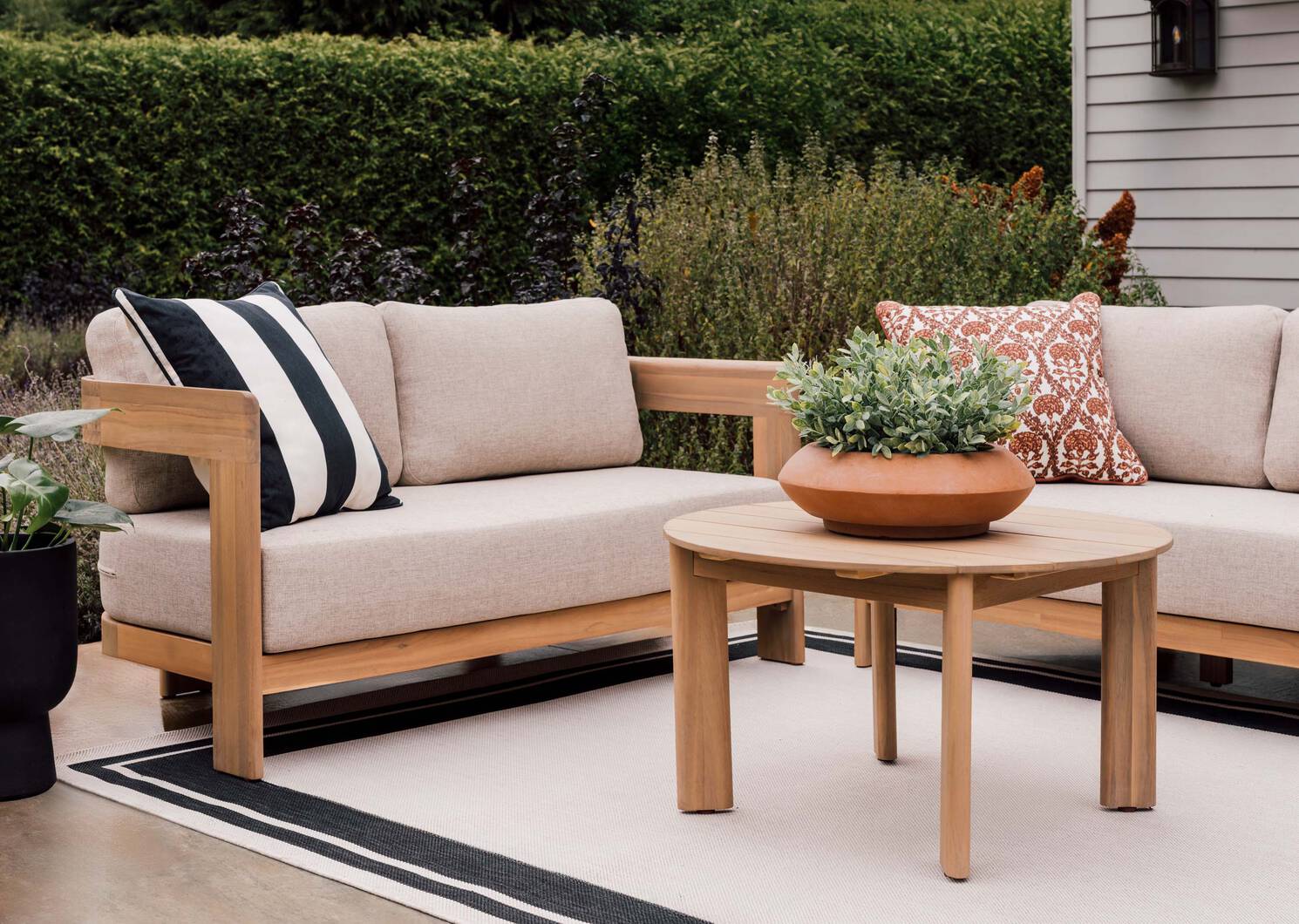 Petit cache-pot Adela caramel