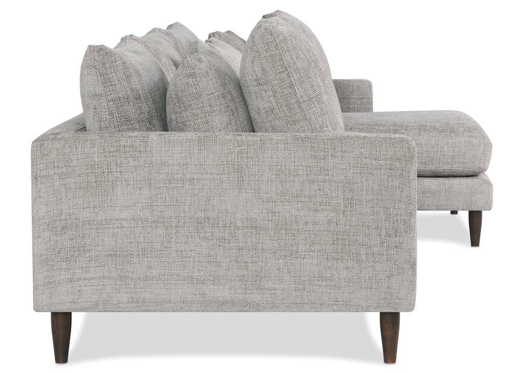 Canapé d’angle Nixon -Husky gris, d.