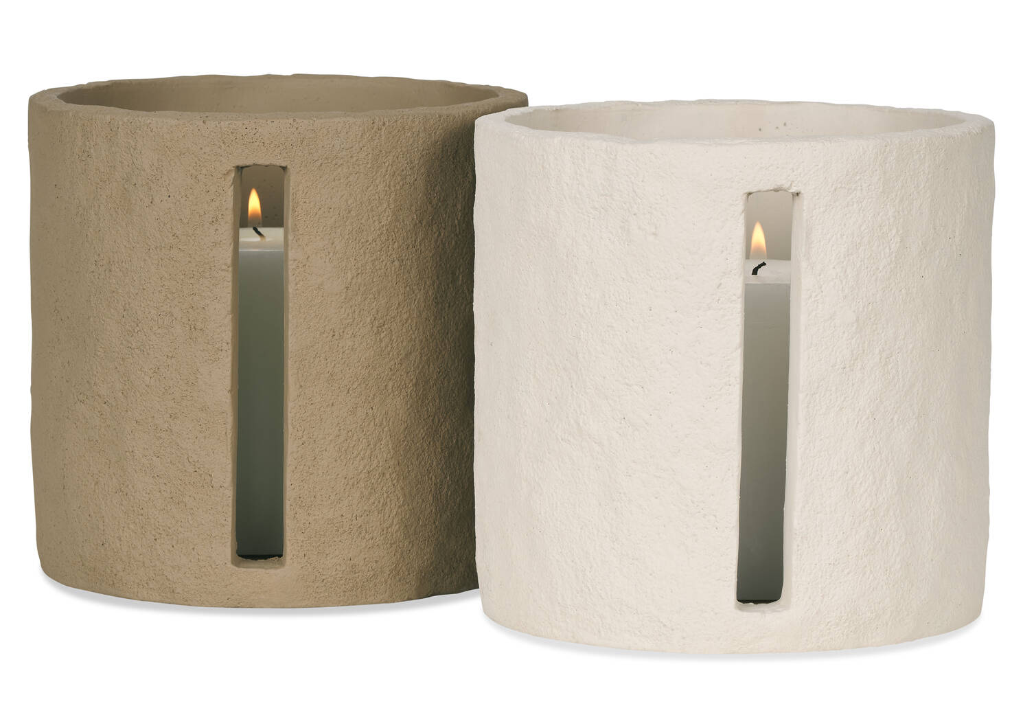 Foley Candle Holder Brown