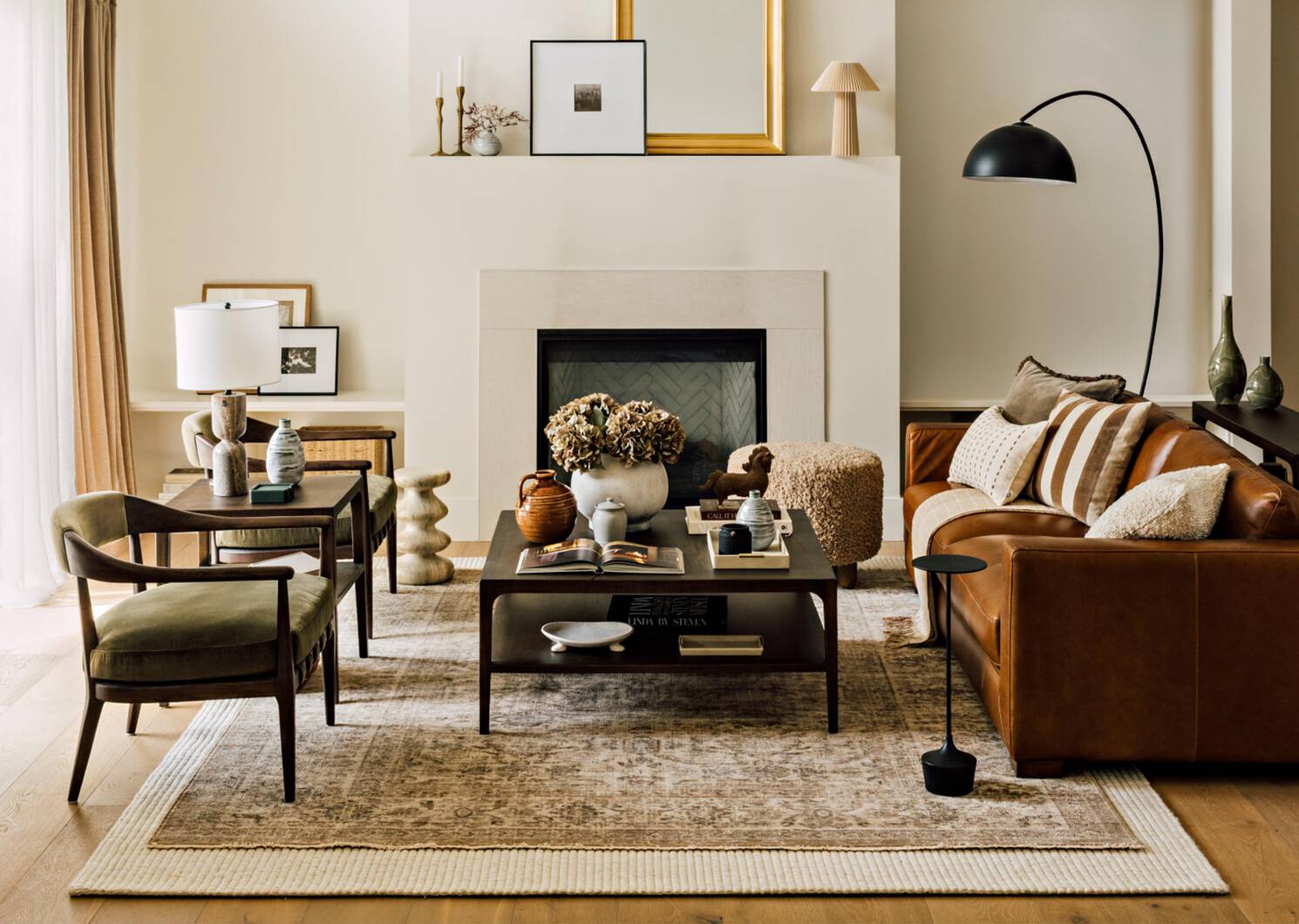 Dundas Side Table -Hughes Umber