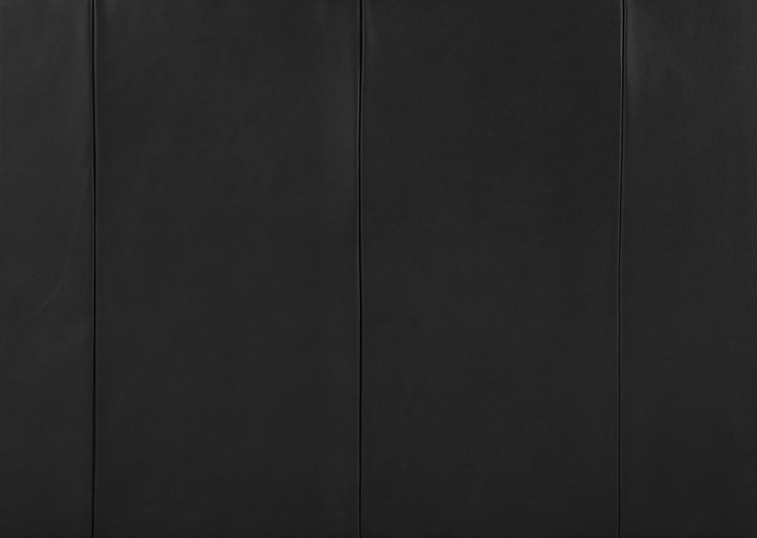 Canapé inc. en cuir Hardy -Alec noir