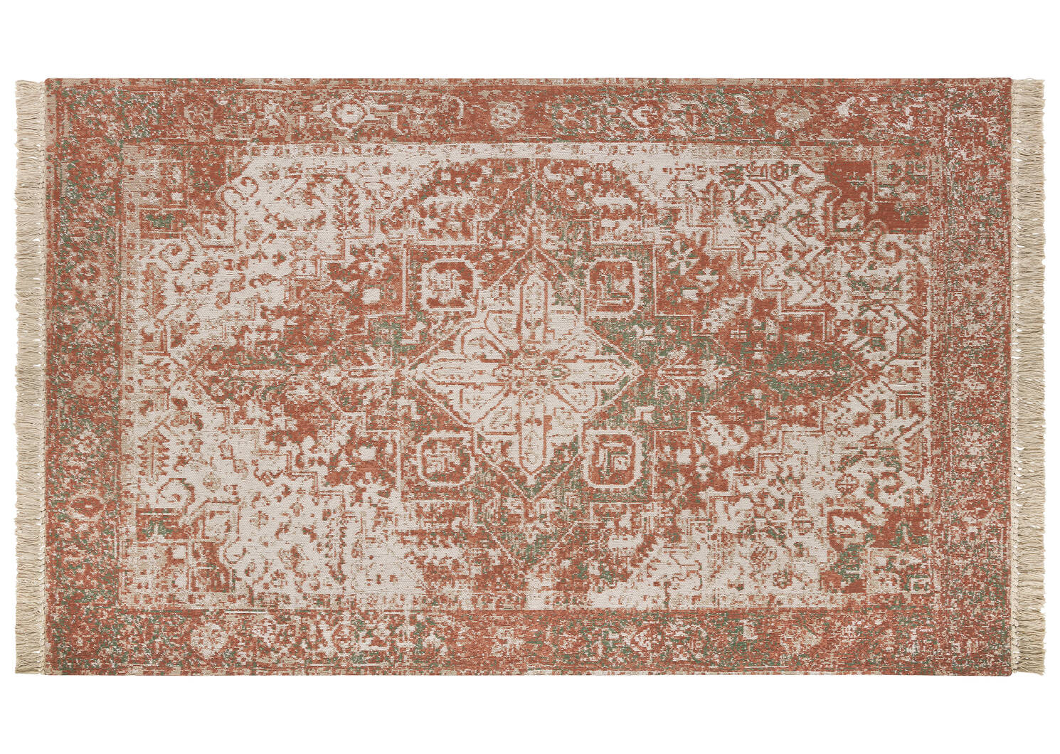 Aly Velji Rug 96x120 Crm/Cinnamon/Gre