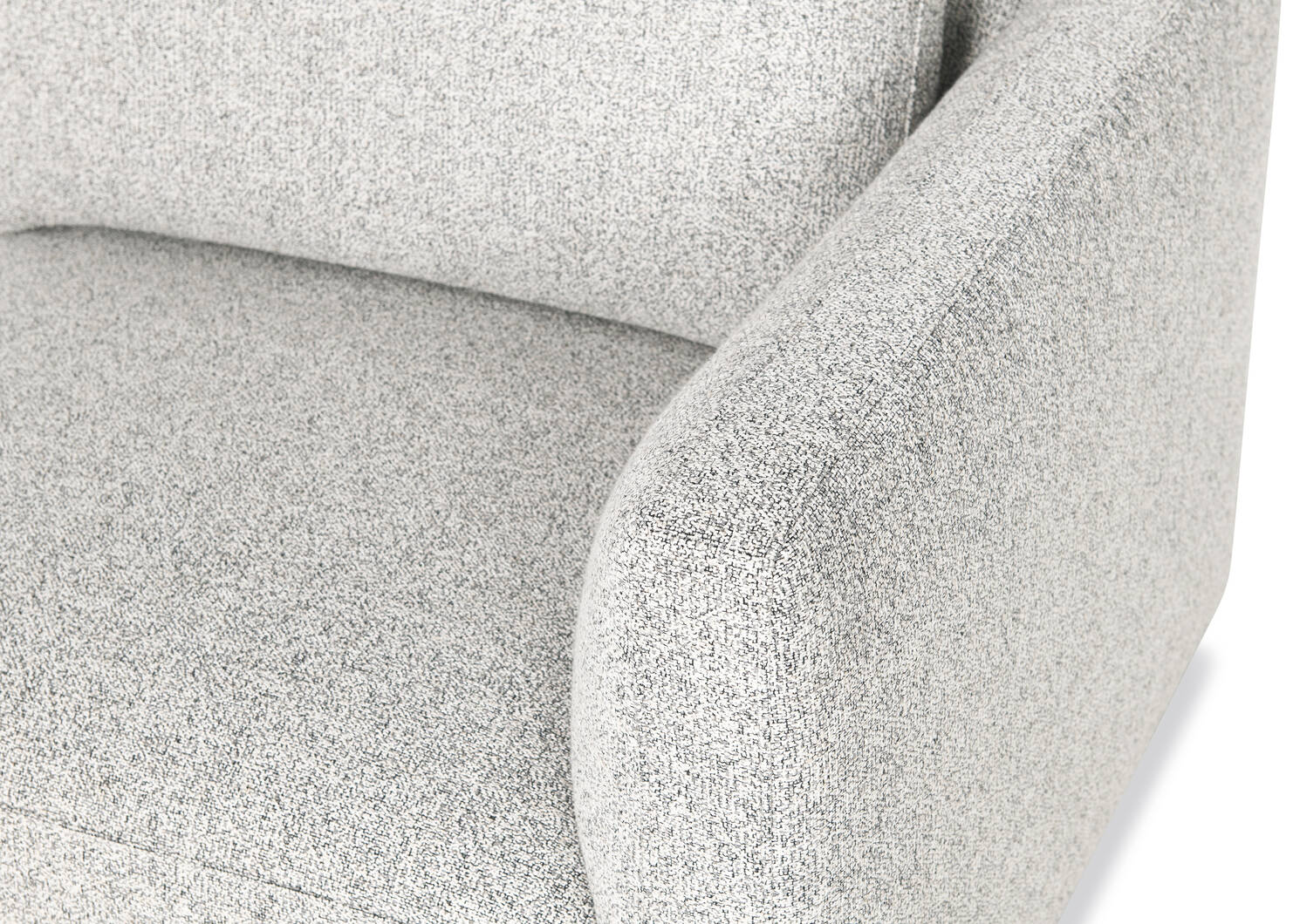 Mila Right-Arm Chair Module -Sela Grey
