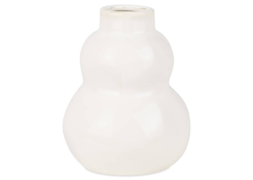 Petit vase Lorna blanc