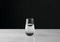 Verre long Kent gris