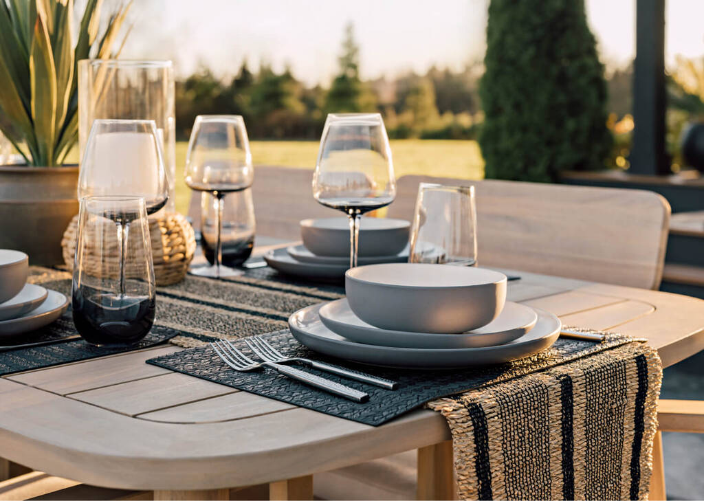 Cabrie 72 Outdoor Dining Table -Natural