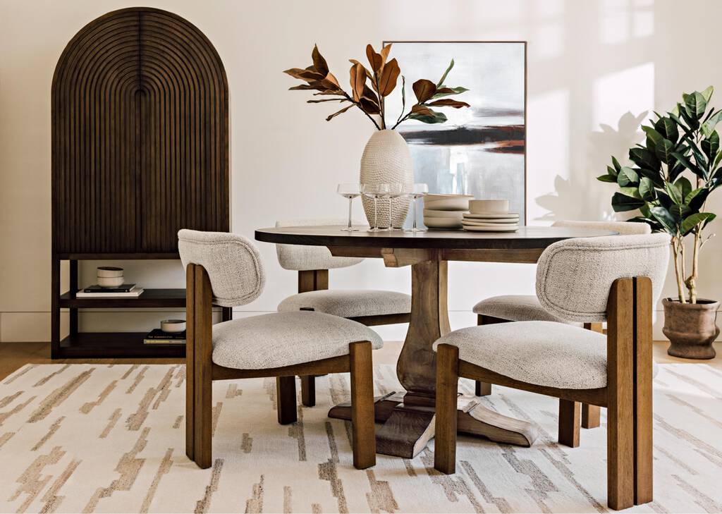 Grand cache-pot Annelle brun