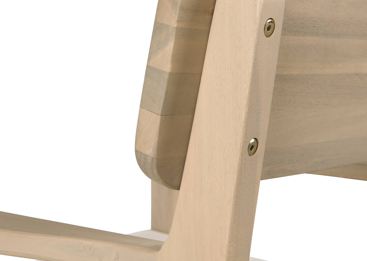 Chaise Cabrie avec coussin -naturelle