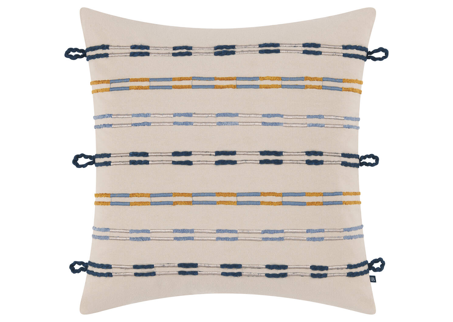Coussin Pargo 20x20 sable/multi