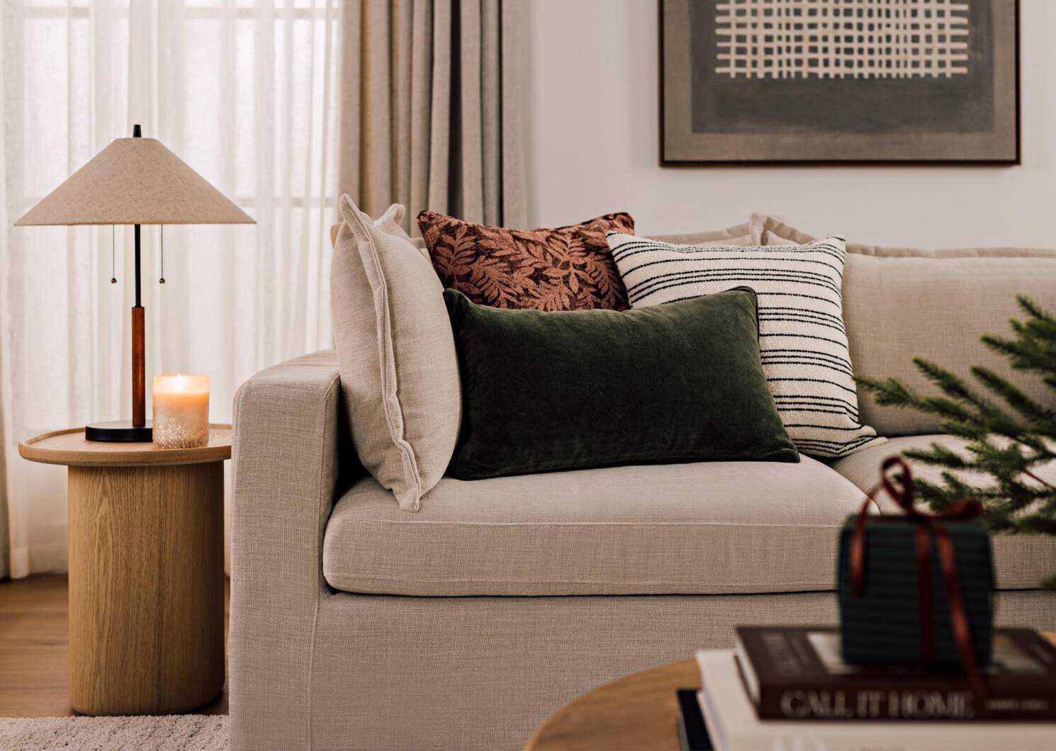 Canapé modulaire Eloise -Nile crème, g.