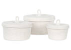 Icaria Basket Large Ivory