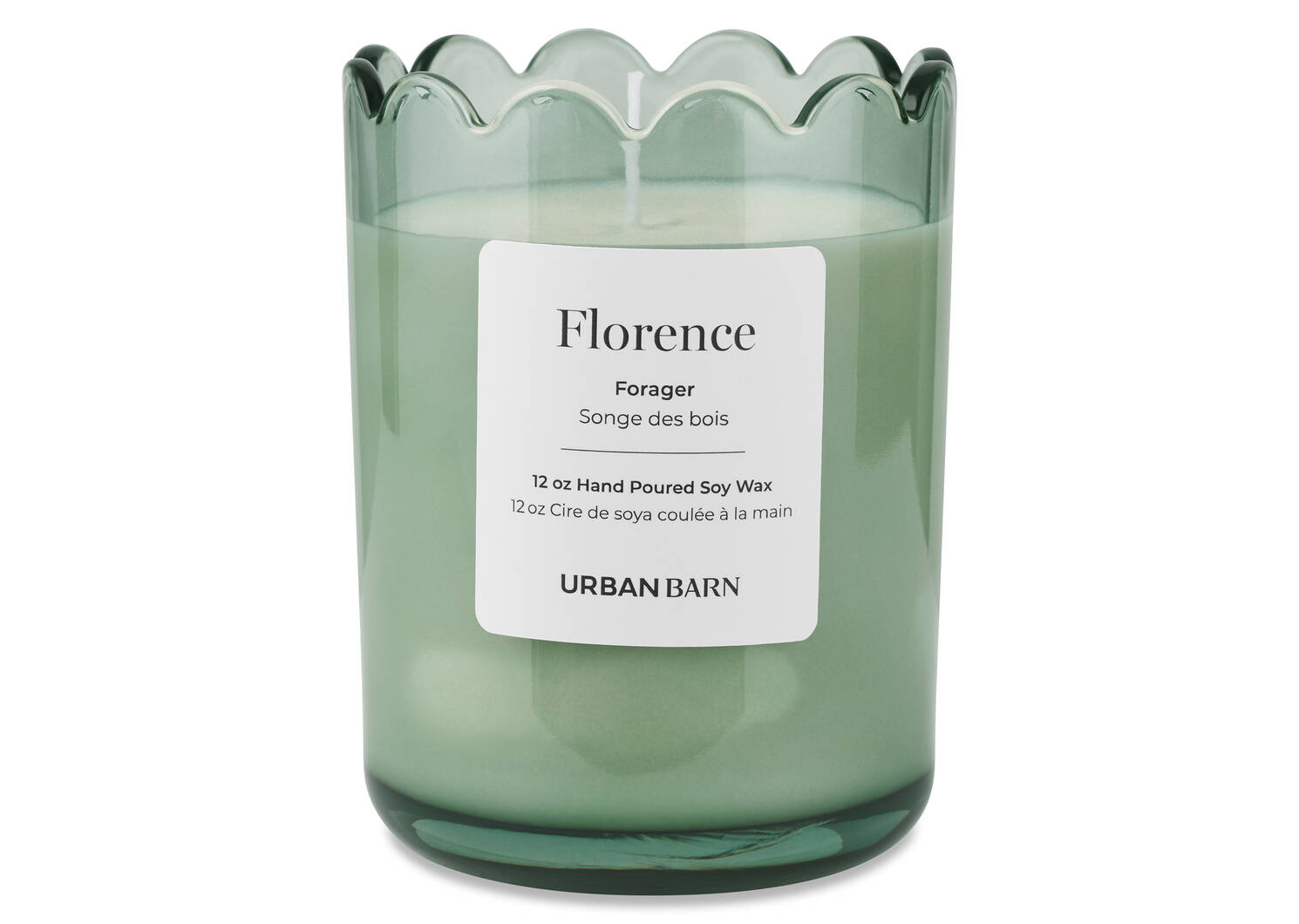 Florence Candle Green