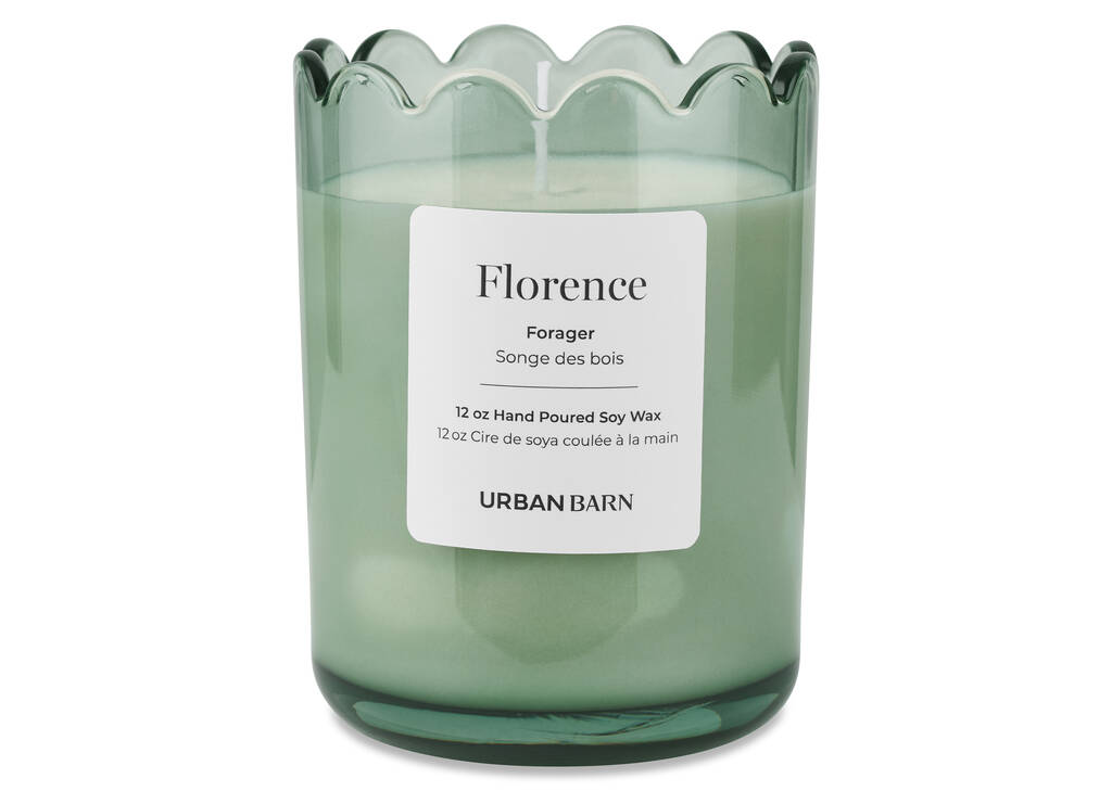 Florence Candle Green