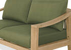 Tulum Outdoor Loveseat -Green