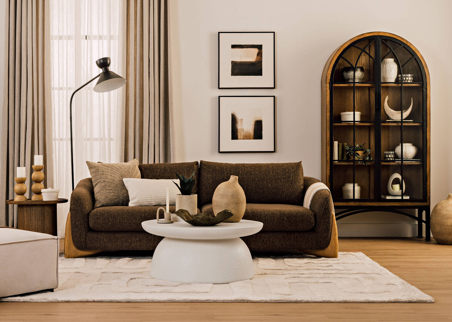 Tapis Dedalo 94x133 ivoire