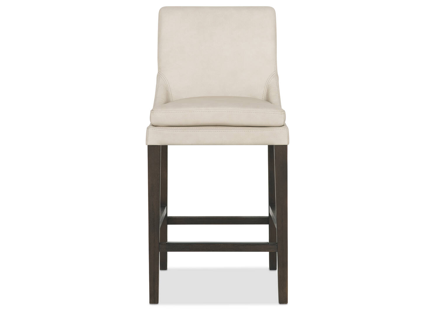 Tabouret en cuir Maurizio -Torino dune