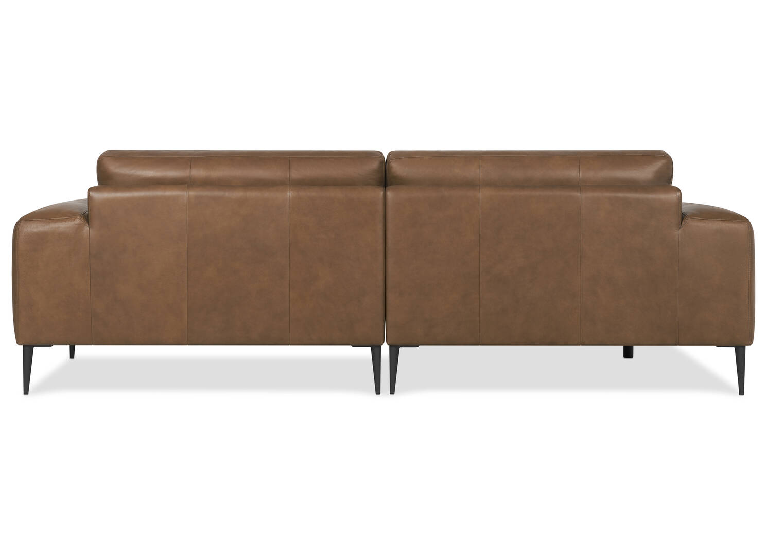 Canapé d’angle cuir Scotley -Leo moka, g
