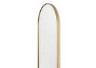 Erika Wall Mirror Oval Brass