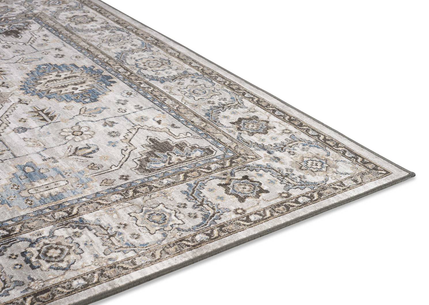 Tapis Yara -gris/bleus