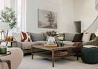 Nichols Wool Rug 60x96 Grey/Ivory