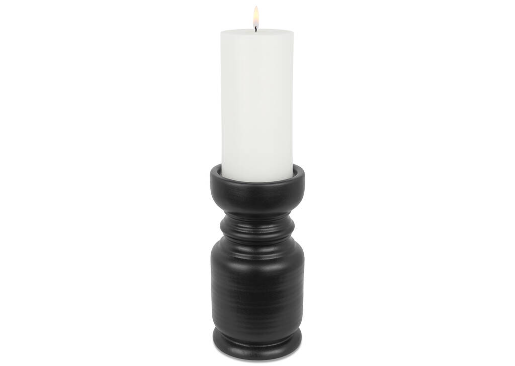 Mariel Candle Holders Black