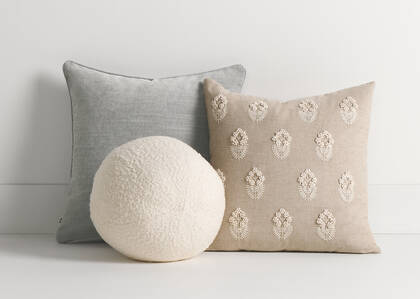Modern Organic Pillow Set
