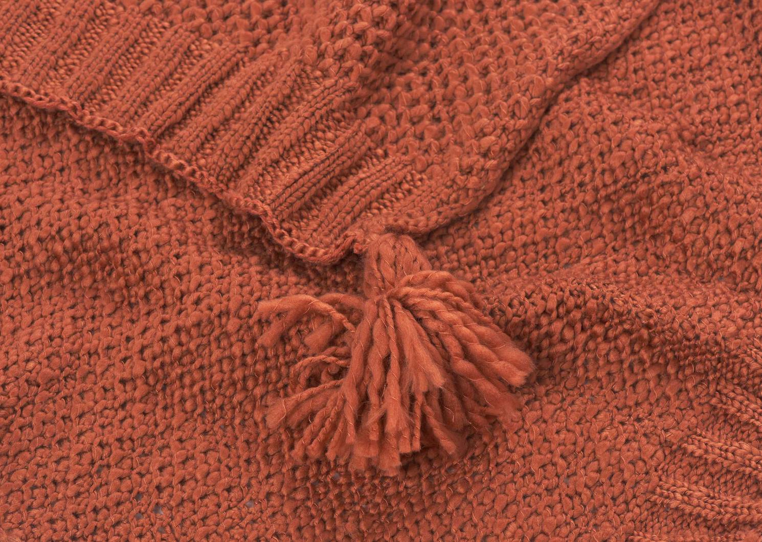 Yvette Throw Terracotta