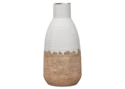 Grand vase Vanna lait/naturel