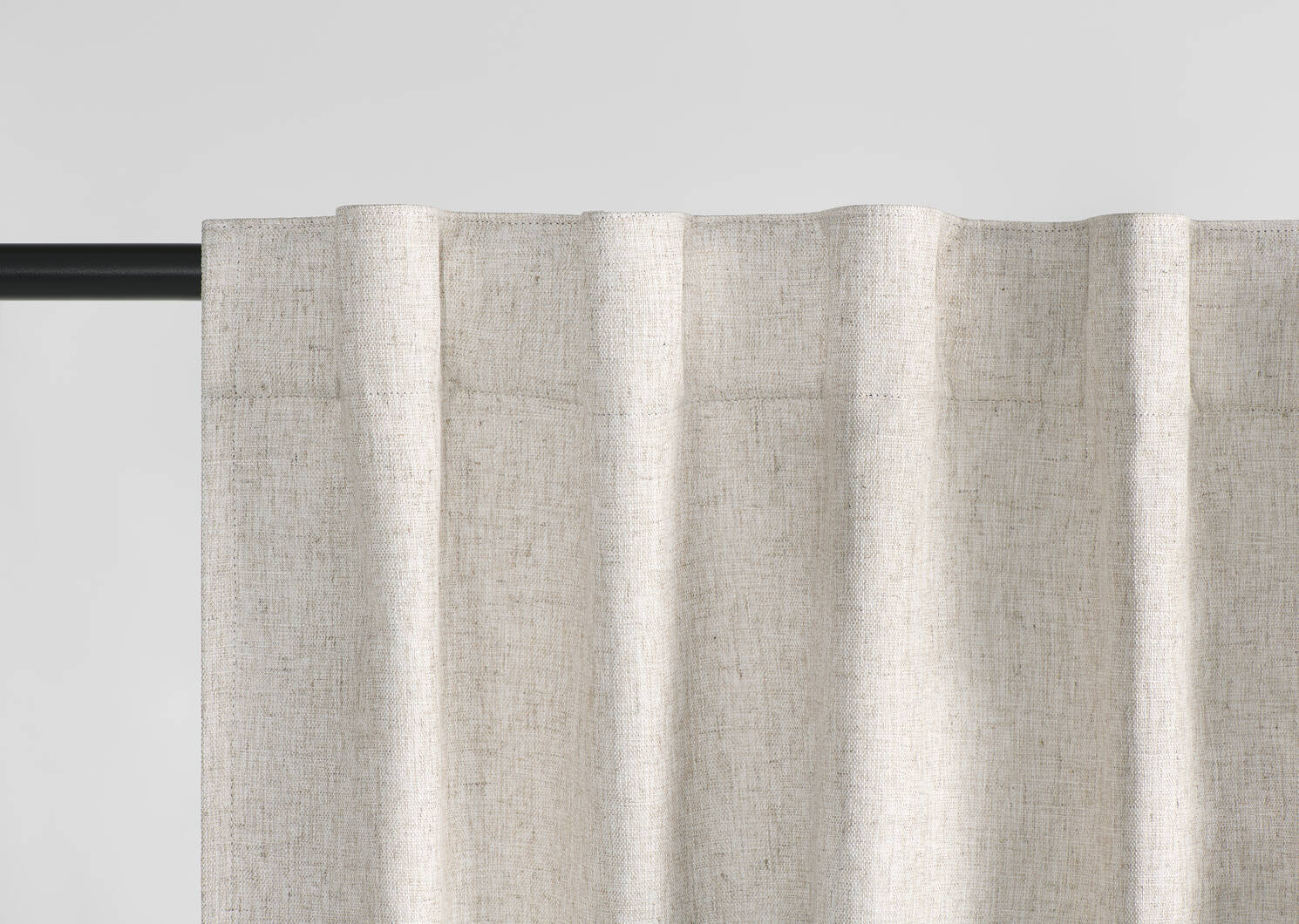 Rideau opaque Lewington 96 sable