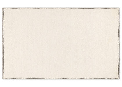 Tapis en laine Layton 60x96 ivoire/gris