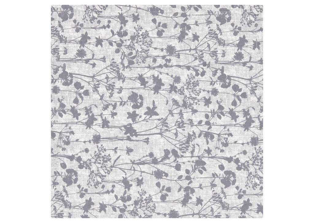 Erin Napkins Set of 6 Ivory/Grey