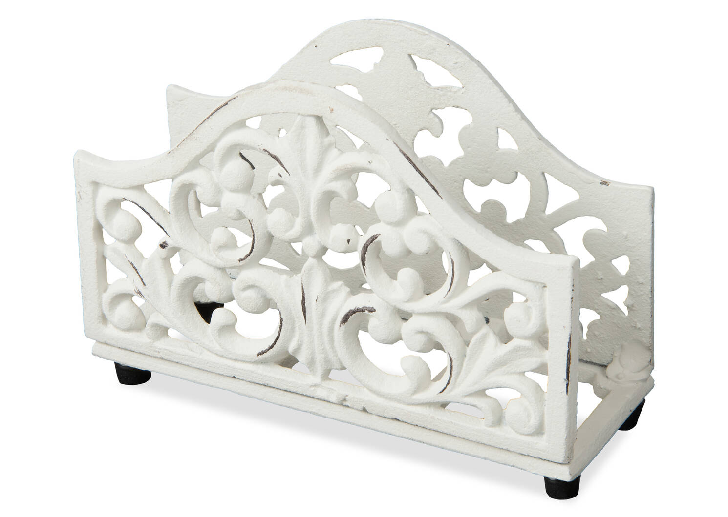 Olivia Napkin Holder White