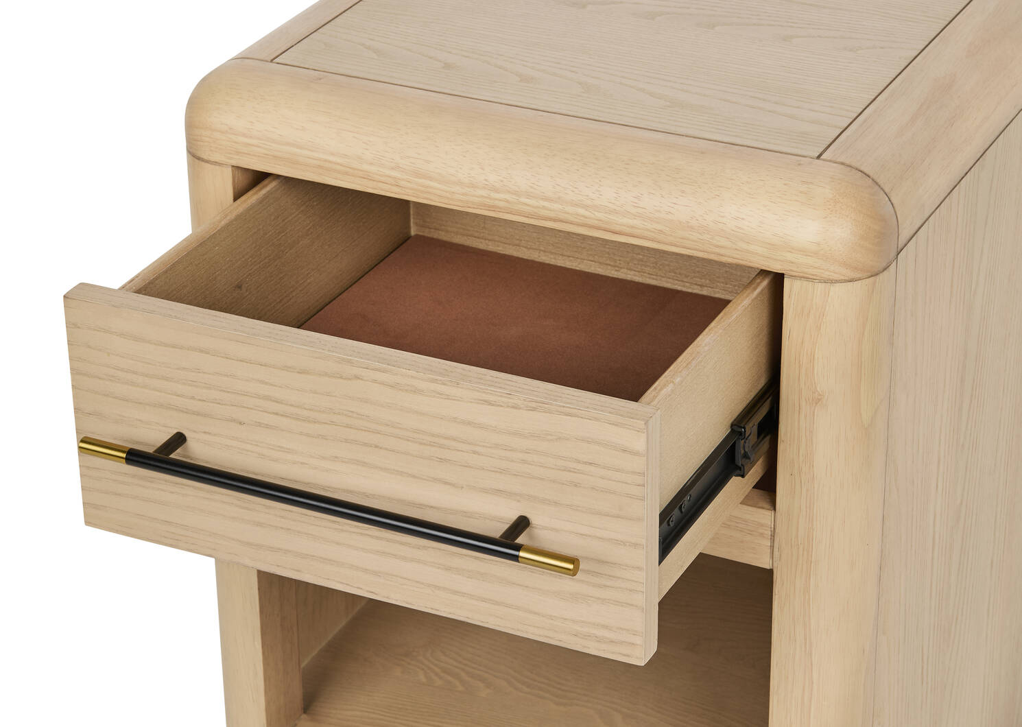 Wallen Slim Nightstand -Dunn Ginger