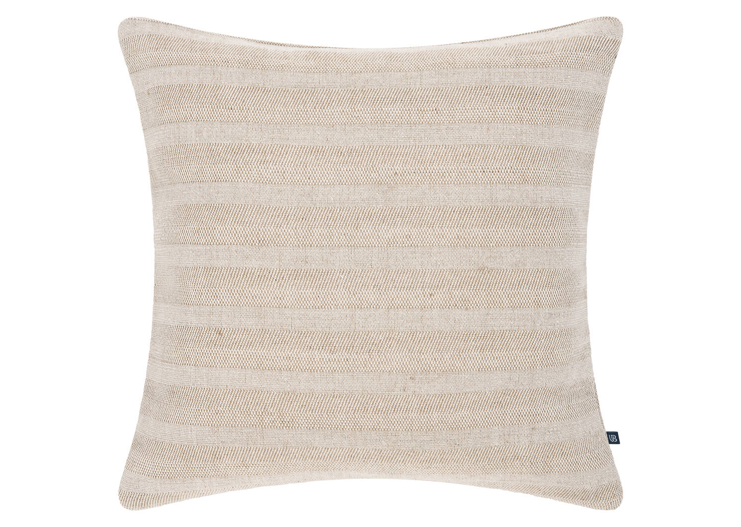 Coussin Clarence 20x20 naturel/latté