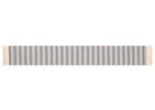 Jovie Stripe Table Runner White/Atlan