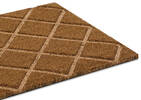 Paillasson Bordered Diamond naturel