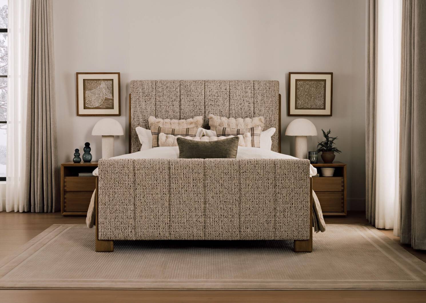 Table de chevet Callum -Wesson gingembre