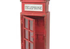 Phone Booth Key Box Red