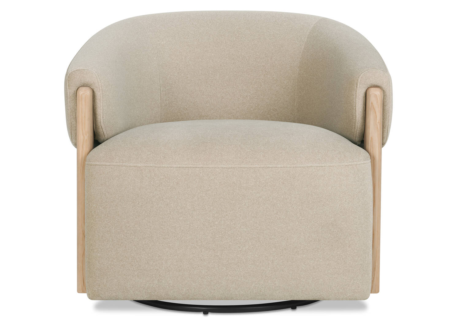 Alicent Swivel Armchair -Vaughn Sand
