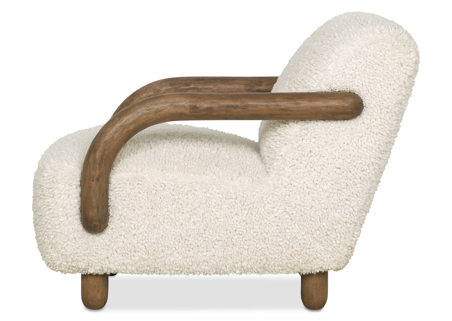 Fauteuil Gloria -Burke naturel