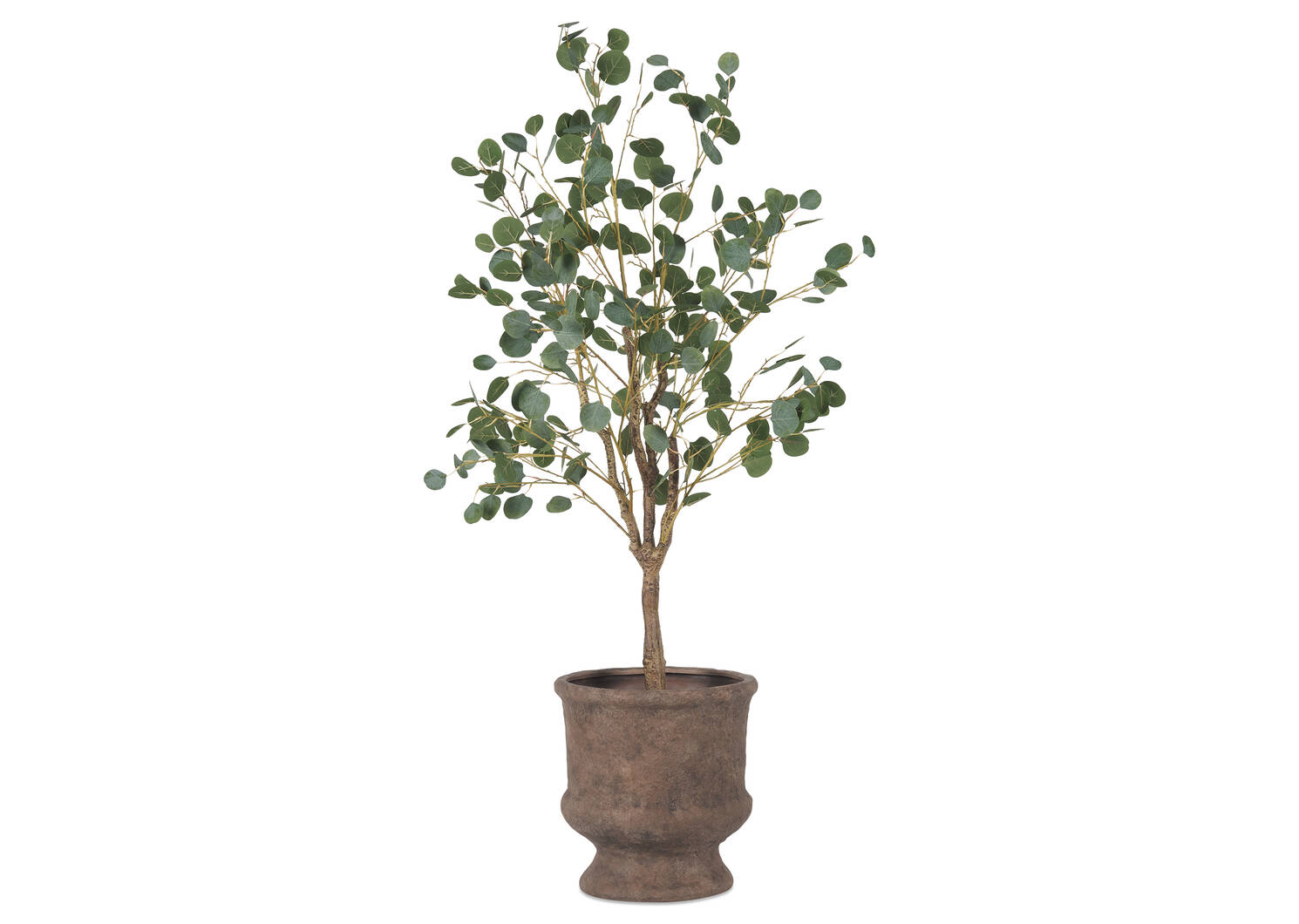 Grand cache-pot Annelle brun