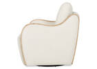 Fauteuil pivotant Olivia -Mel ivoire