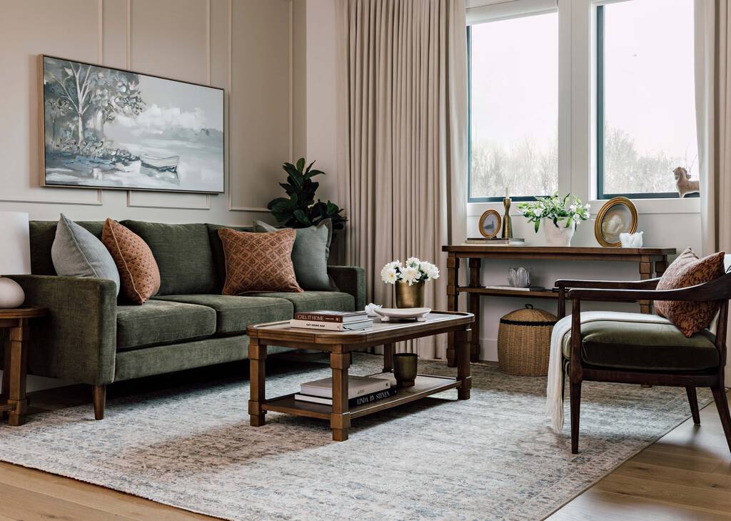 Table console Merrin -Larke brandy