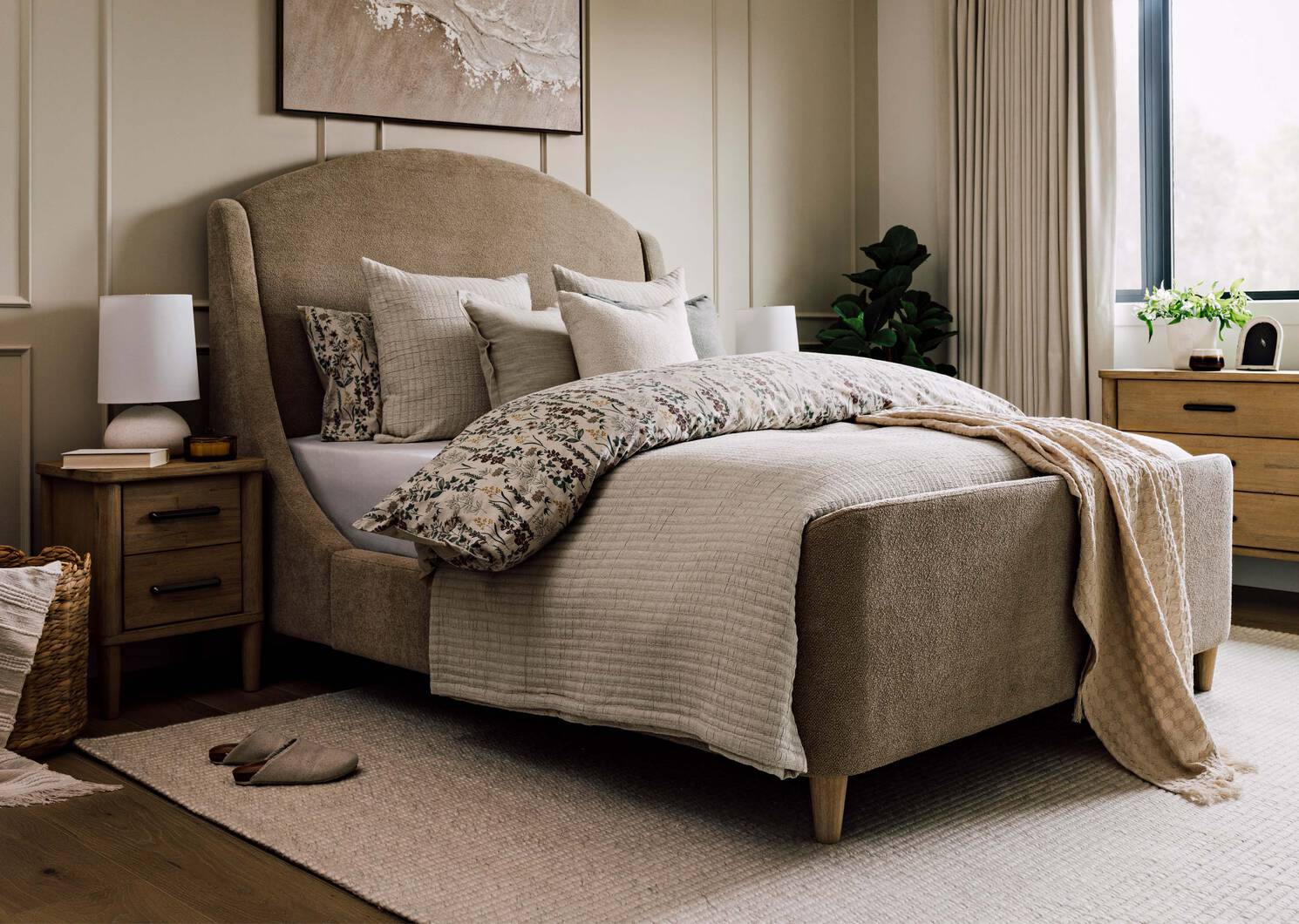 G ens. housse couette fl. Meadows multi