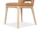 Welles Leather Dining Chair -Olson Camel