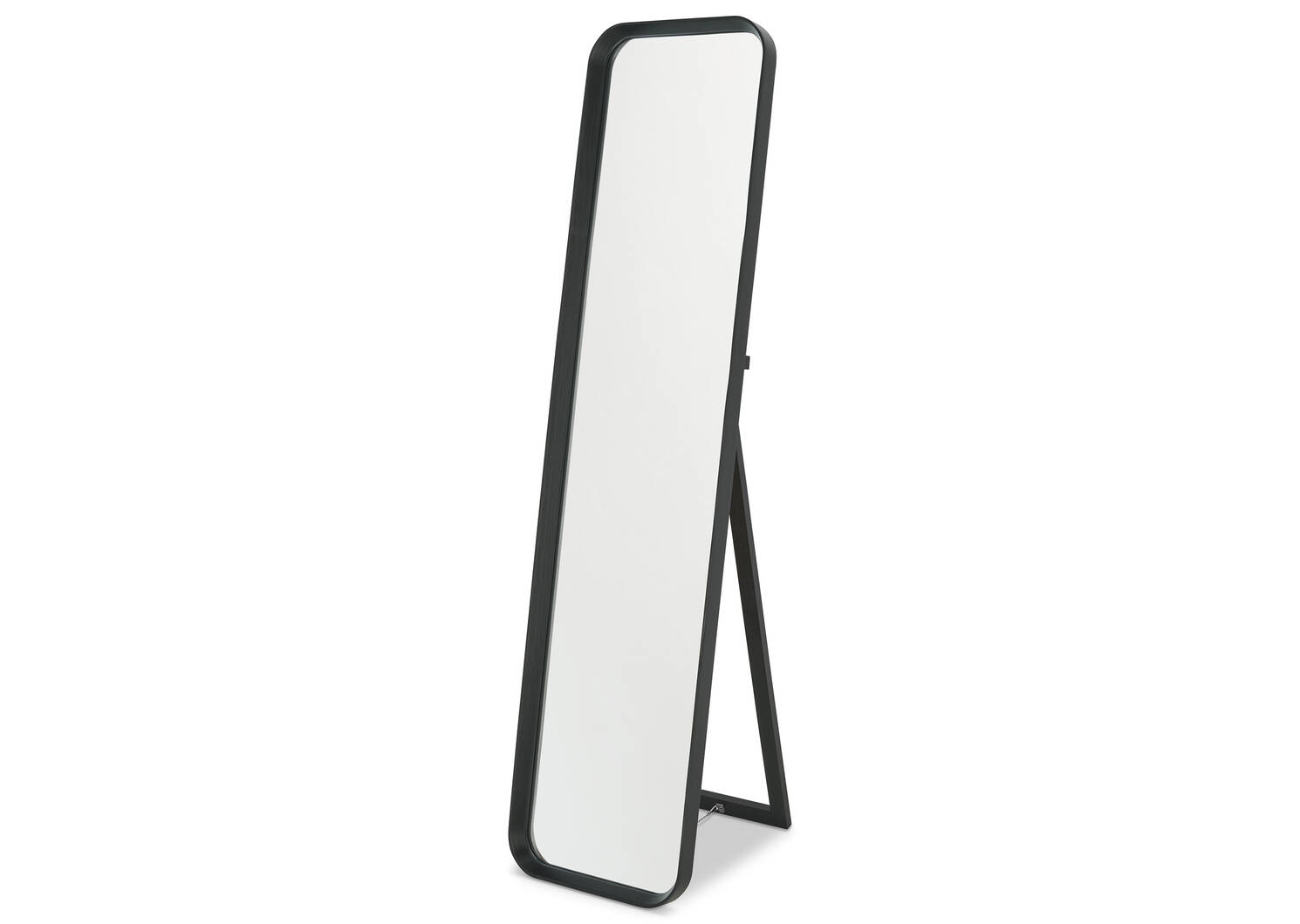 Ruben Standing Oak Mirror Black